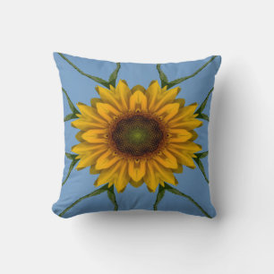 Sunflower Delight.... Throw Pillow