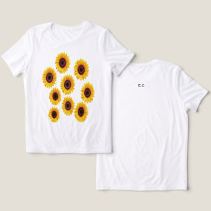 Sunflower Design Tri-Blend Shirt