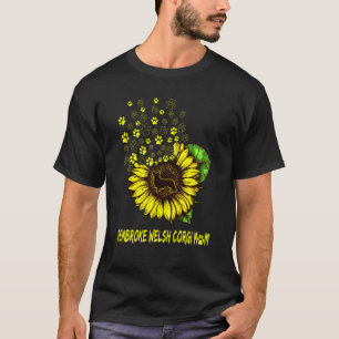 Sunflower Dog Corgi T-Shirt