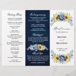 Sunflower Dusty Blue Slate Peony Programme de mari