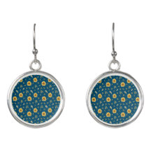 Sunflower Earrings customizable
