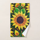 Sunflower Embroidery Mexican Art