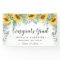 Sunflower Eucalyptus Rustic Graduation Graduate