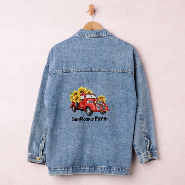 Sunflower Farm  Denim Jacket (Hangar)