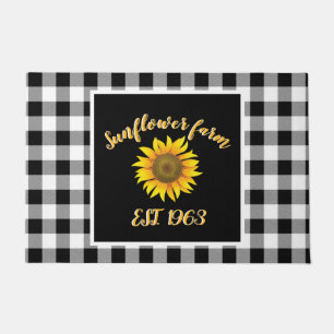Sunflower farm  doormat