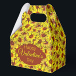 Sunflower Favour Gift Box<br><div class="desc">Boost their mood and celebrate their love of flowers with this fresh,  attractive,  sunflower gift box.</div>