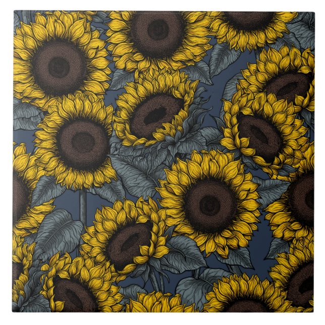 Sunflower field 2 tile (Front)