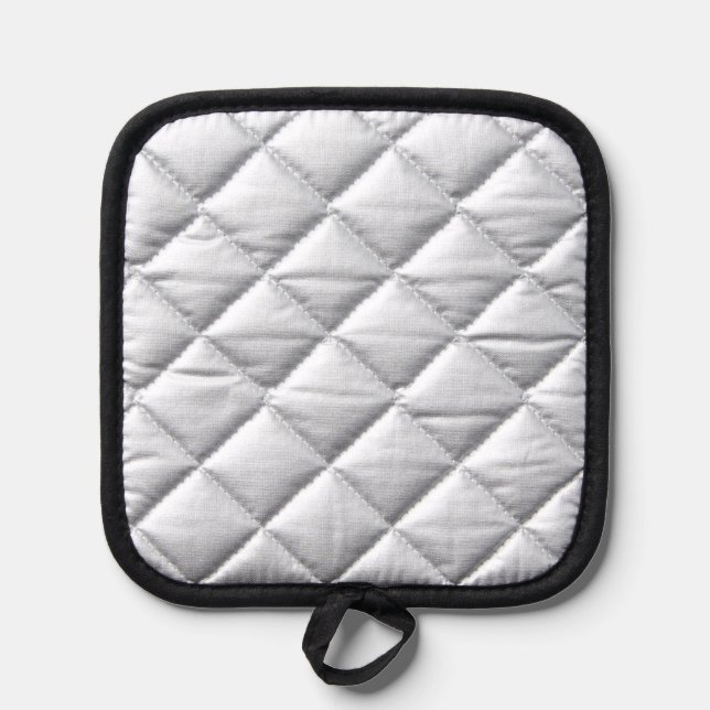 Sunflower Field at Sunrise Pot Holder (Back)