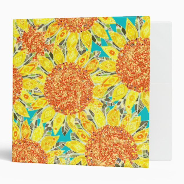 sunflower field binder (Front/Inside)