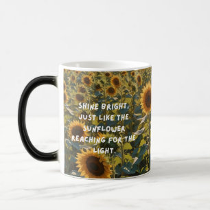 Sunflower Field Magic Reveal Mug – Shine Like the