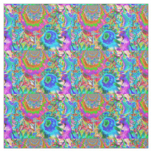 Sunflower fields forever blue fabric
