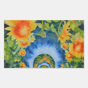 Sunflower Fields Forever Sticker