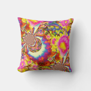 Sunflower Fields forever Throw Pillow