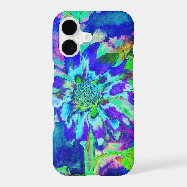 Sunflower fields- teal sunflower (Back)