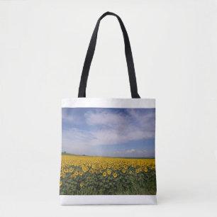 Sunflower Fields Tote Bag