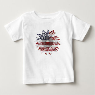 Sunflower flag baby T-Shirt