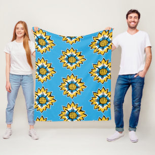 Sunflower Fleece Blanket