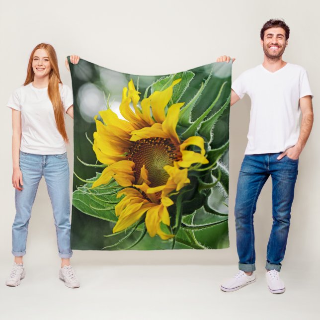 Sunflower Fleece Blanket (In Situ)
