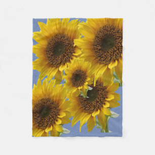 Sunflower Fleece Blanket