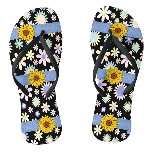 Sunflower Flip Flops (Footbed)