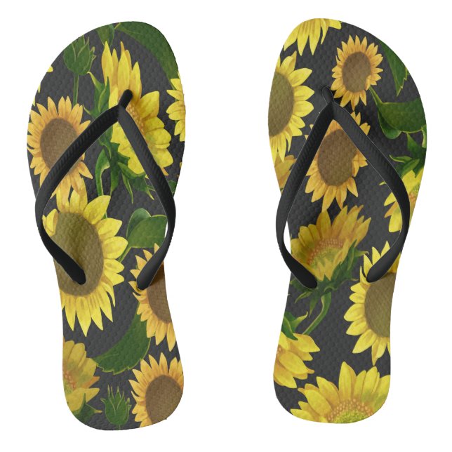 Sunflower Flip Flops (Footbed)