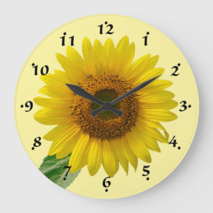 Sunflower Floral Clock