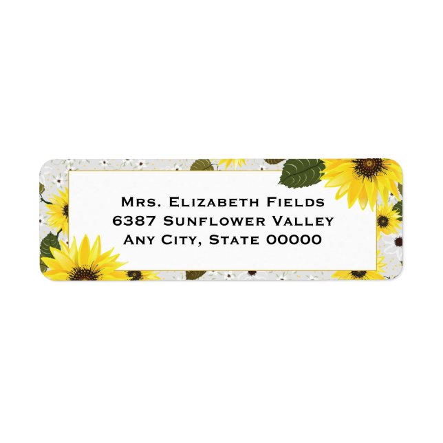 Sunflower Floral Garden (Front)