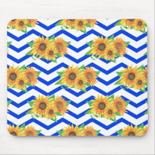 Sunflower Floral Gardens Mouse Pad