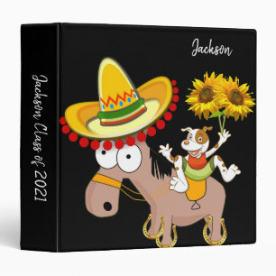 Sunflower Floral Horse Class 2021 Avery Classeur