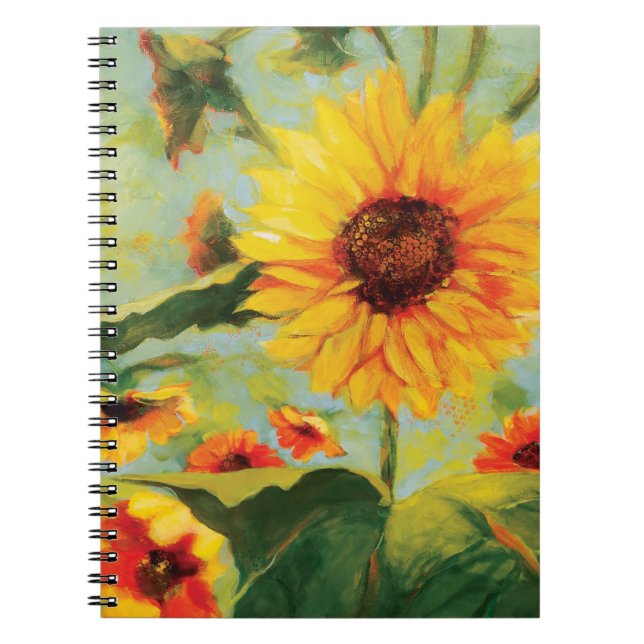 Sunflower Floral Journal (Front)