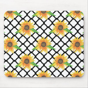 Sunflower Floral Meaning Mouse Pad