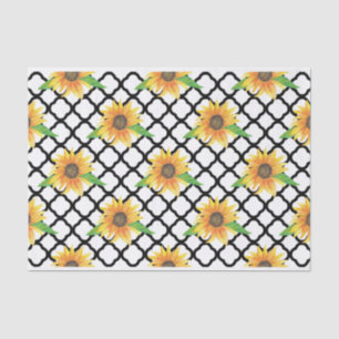 Sunflower Floral Meaning Tissue Paper