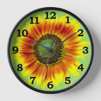 Sunflower Floral Yellow and Green Flower Garden