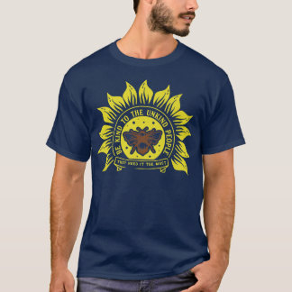 Sunflower flower sunshine womens girls freaking su T-Shirt