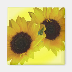 Sunflower Fridge Magnet Cadeau Fleur gaie
