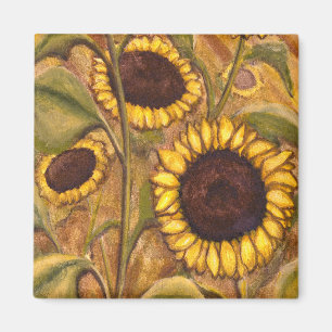 Sunflower Fridge Magnet Cadeaux Jaunes gais