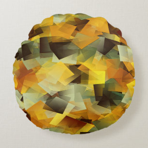 Sunflower Fun.... Round Pillow