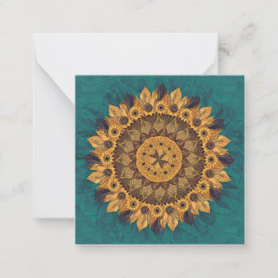 Sunflower Fusion: A Celebration of Diversity Card