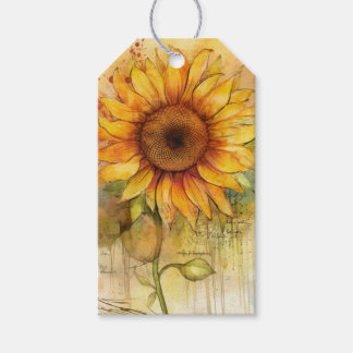 Sunflower Gift Tags