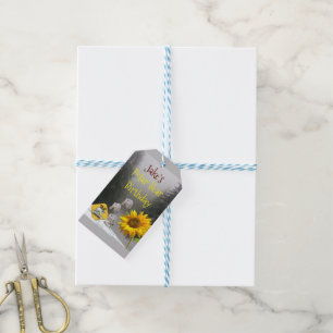 Sunflower Gift Tags Polar Bear