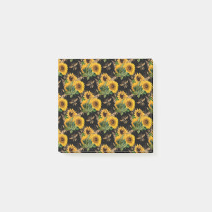 Sunflower Gifts   A World Without A Wildflower Post-it Notes