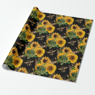 Sunflower Gifts A World Without A Wildflower Wrapping Paper