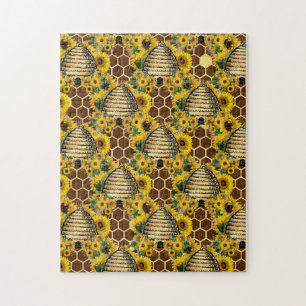Sunflower Gifts Sunflower Of The Spring Burns Jigsaw Puzzle