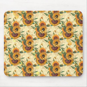 Sunflower Gifts Sunflower Turn Surrounded Mouse Pad