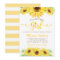 Sunflower Girl Summer Floral Baby Shower