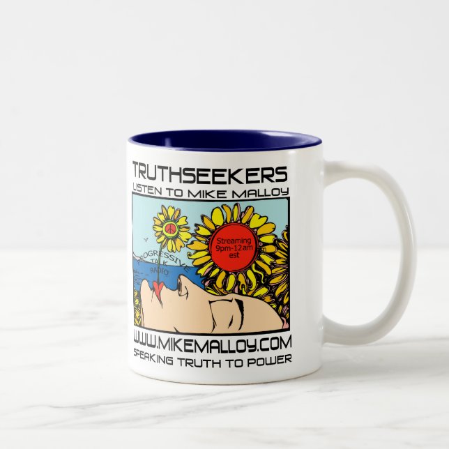 SUNFLOWER GIRL  TRUTHSEEKER MUG (Right)