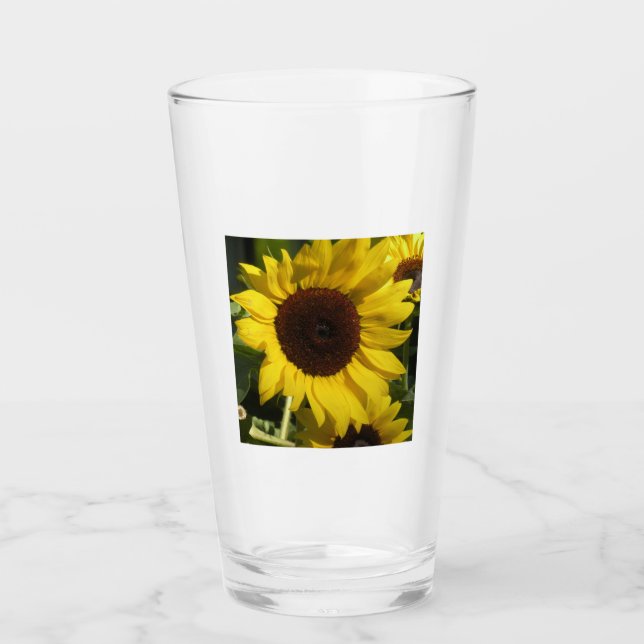 Sunflower Glass (Front)