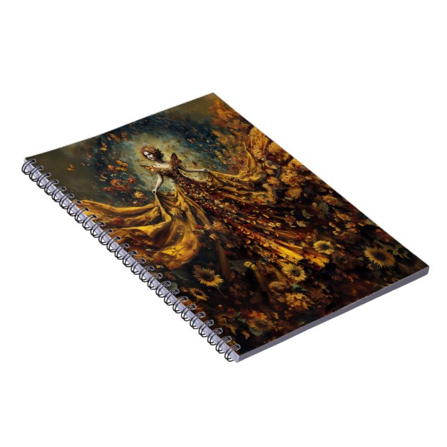 Sunflower Goddness Notebook (Right Side)