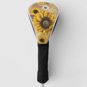 Sunflower Golf Head Cover