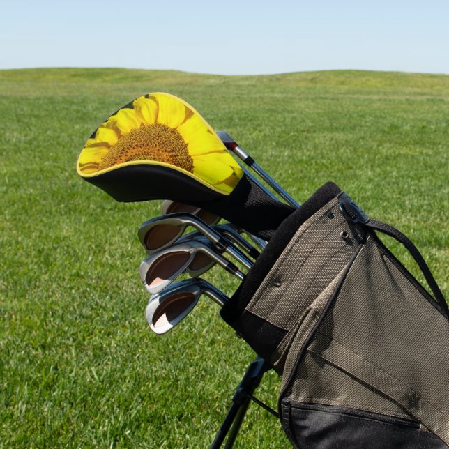 Sunflower Golf Head Cover (In Situ)
